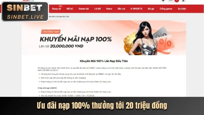 Ưu đãi đặc biệt khác và hoàn trả hàng ngày tại Ken88